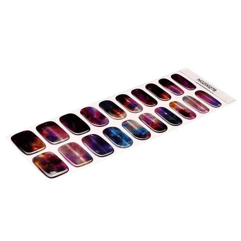 Violet Nebula - Semi-Transparent Cat-Eye Wraps