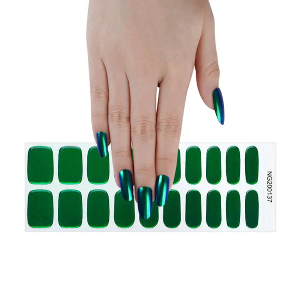 Aurora Emerald - Semi-Cured Gel