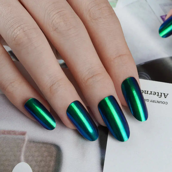 Aurora Emerald - Semi-Cured Gel