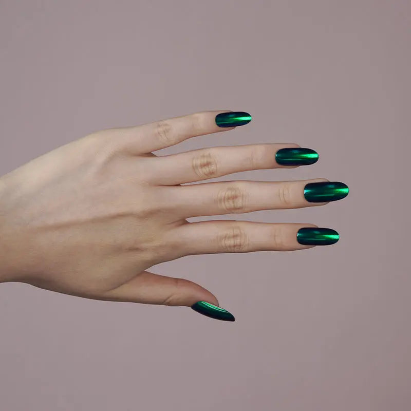 Aurora Emerald - Semi-Cured Gel