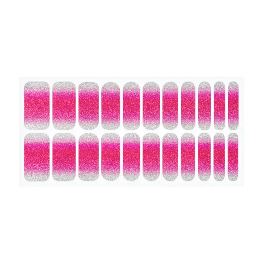 Silky Spark - Silvery Pink Polish Wraps