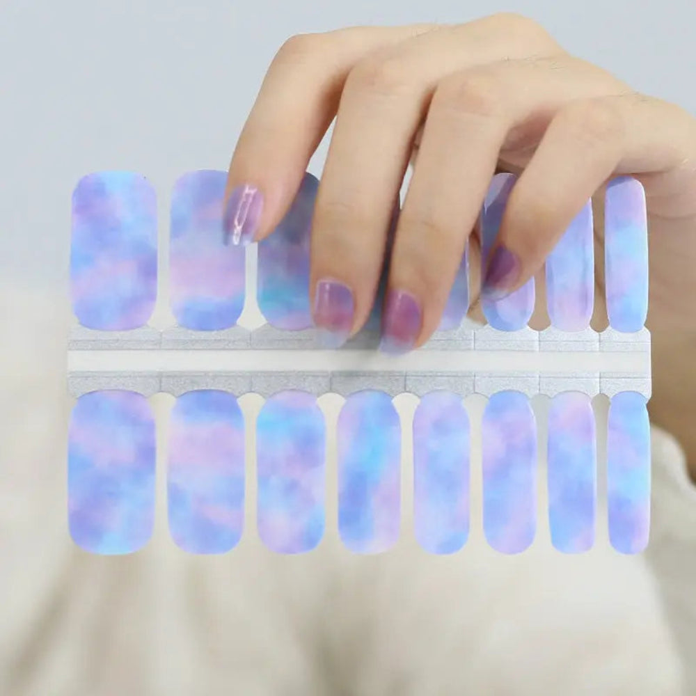 Misty Merge - Pink/Blue Polish Wraps
