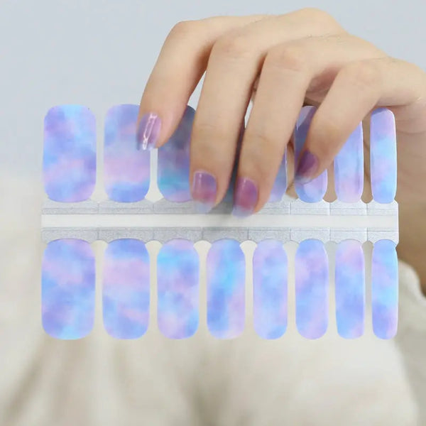 Misty Merge - Pink/Blue Polish Wraps