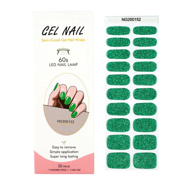Green Starlight - Glitter Gel