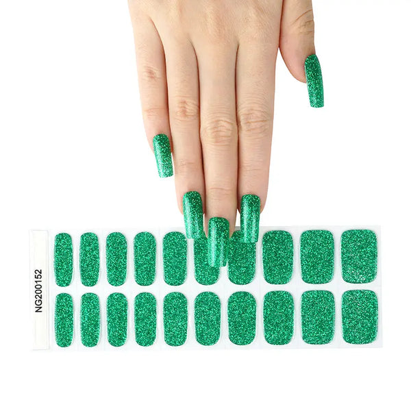 Green Starlight - Glitter Gel