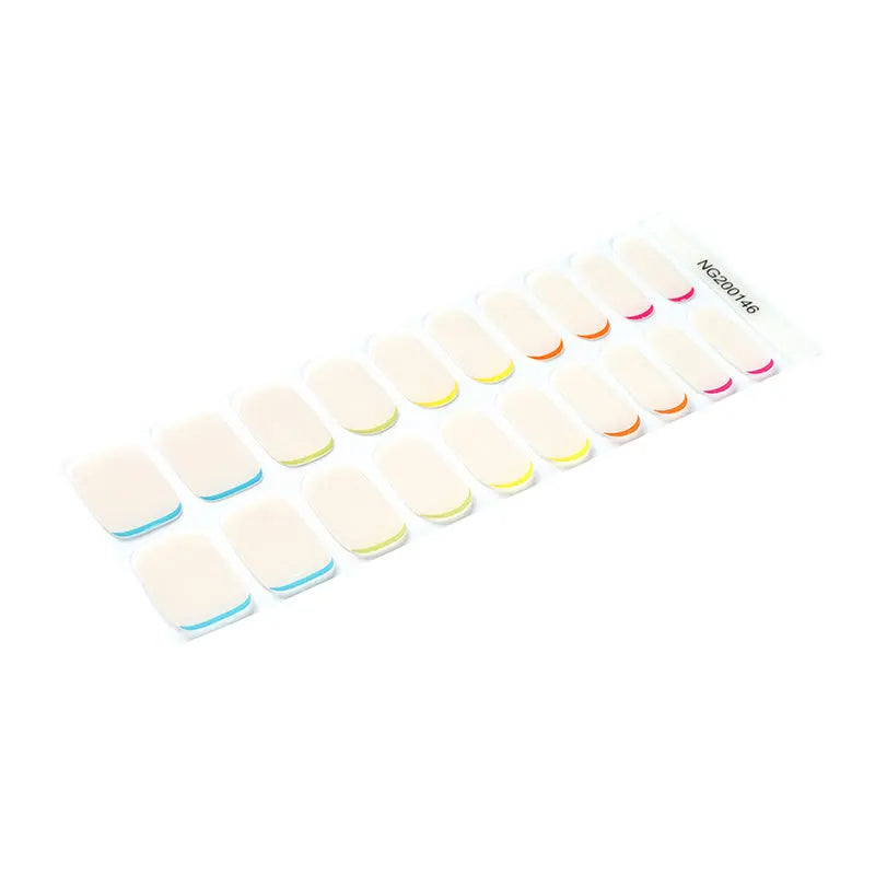 Colorful Cuticles - French-Style Gel