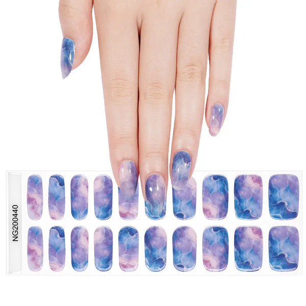 Pulse Blue - Solid Gel Strips