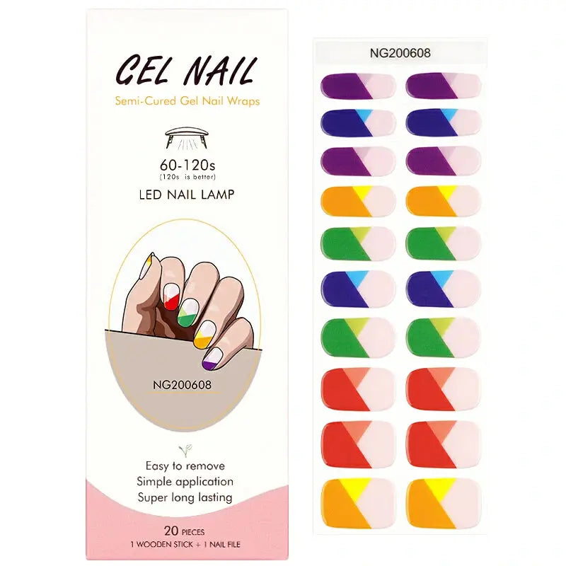 Geo Blocks - Color-Block Gel
