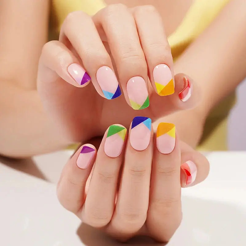 Geo Blocks - Color-Block Gel