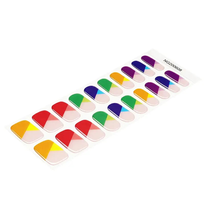 Geo Blocks - Color-Block Gel