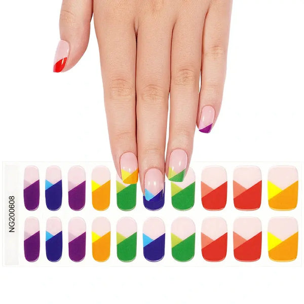 Geo Blocks - Color-Block Gel