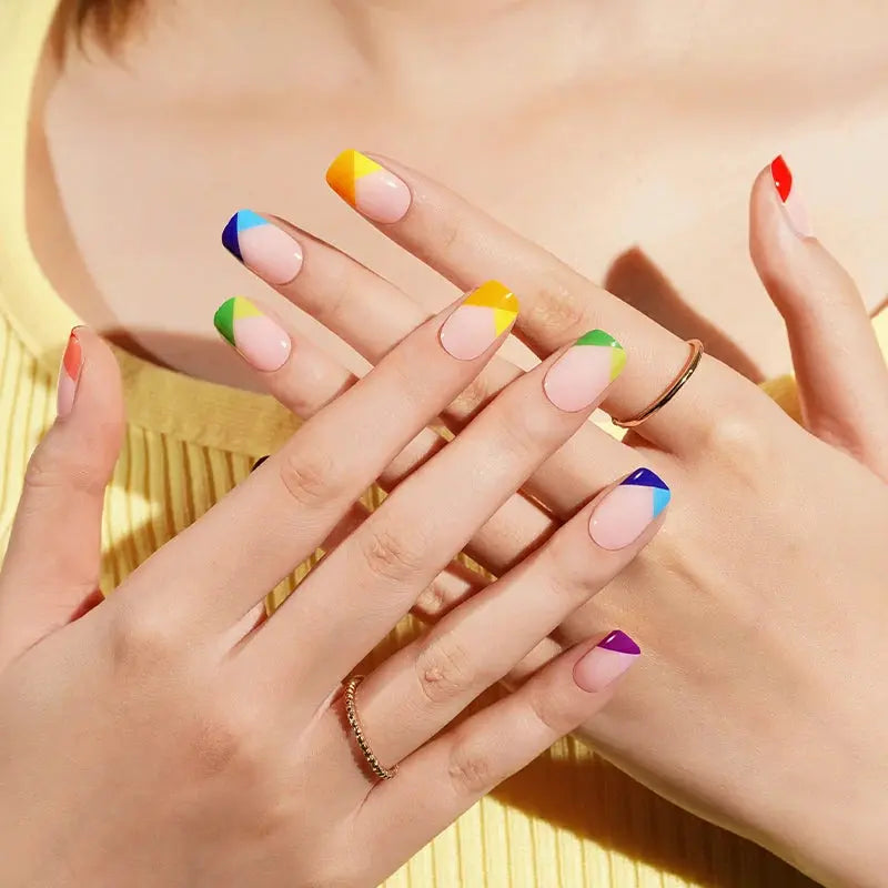 Geo Blocks - Color-Block Gel