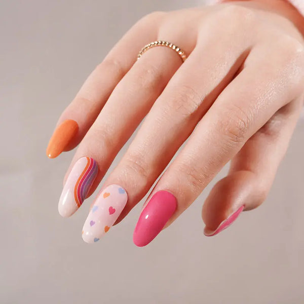 Love Signal - Colorful Hearts Gel