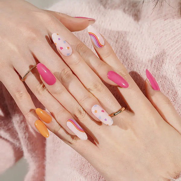 Love Signal - Colorful Hearts Gel