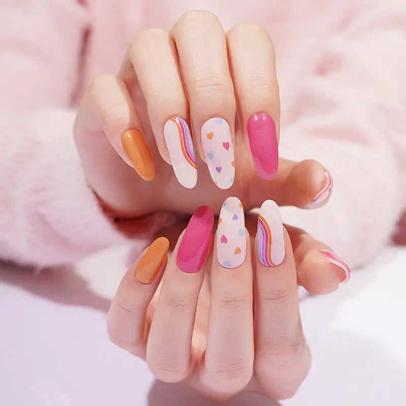 Love Signal - Colorful Hearts Gel