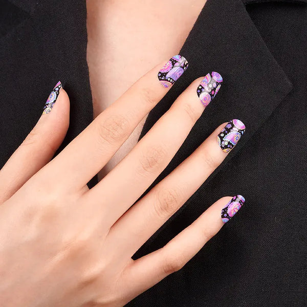 Paisley Pulse - Lavender Polish Wraps