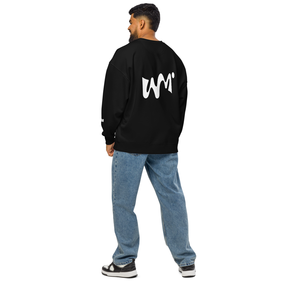Unisex organic oversized sweatshirt