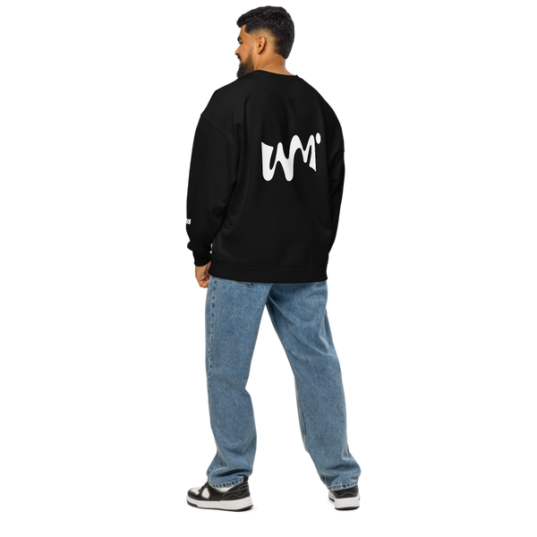 Unisex organic oversized sweatshirt