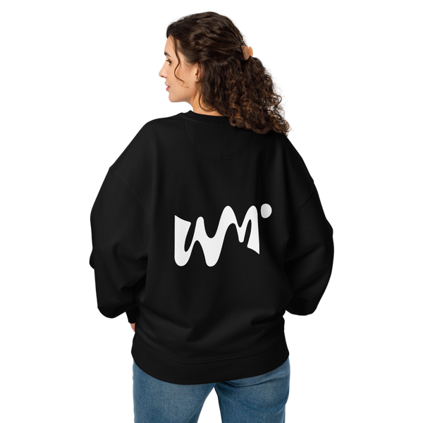 Unisex organic oversized sweatshirt