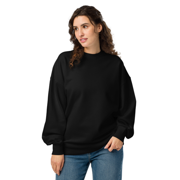 Unisex organic oversized sweatshirt