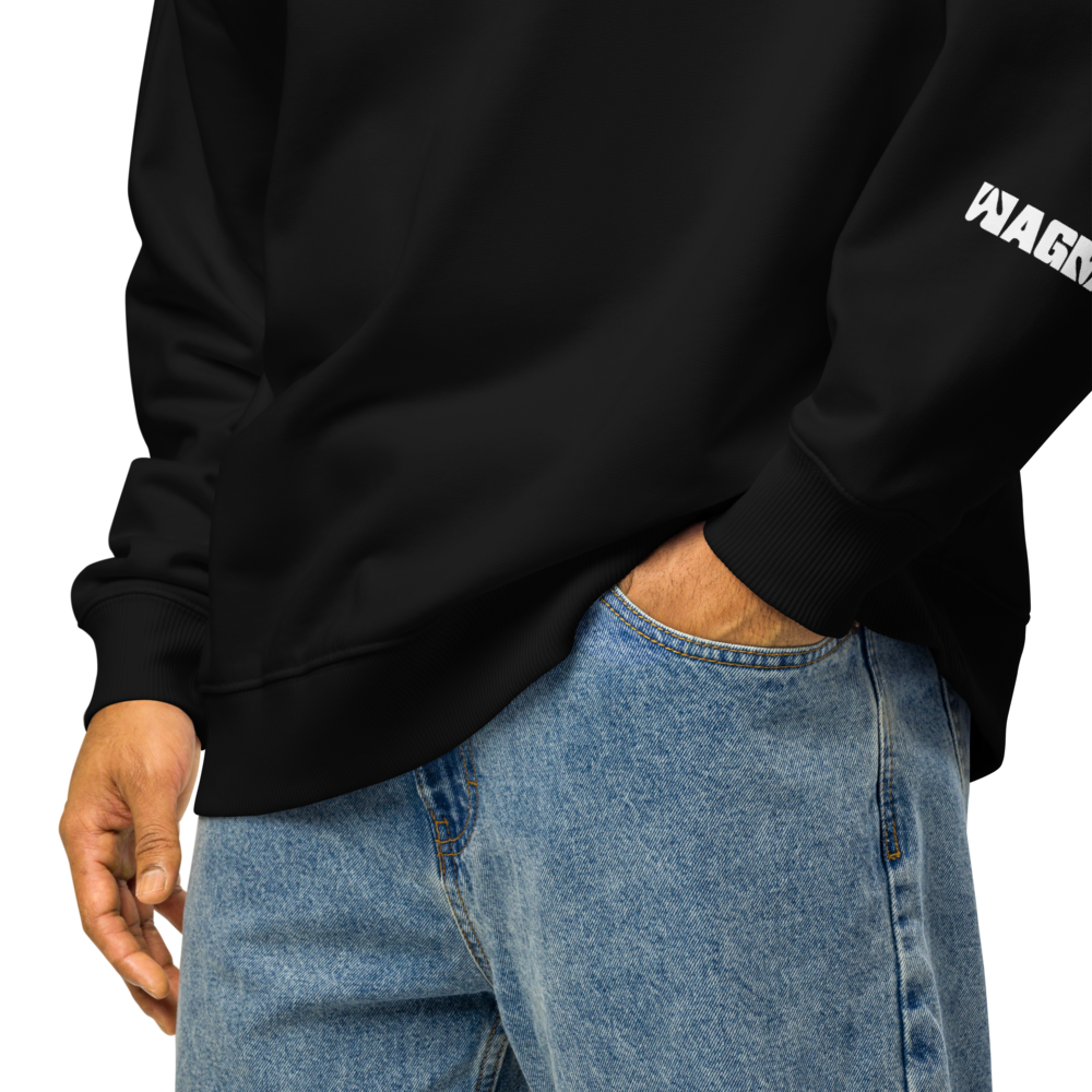 Unisex organic oversized sweatshirt